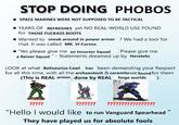 STOP DOING PHOBOS • SPACE MARINES WERE NOT SUPPOSED TO BE TACTICAL • YEARS OF REFRESHES yet NO REAL-WORLD USE FOUND for THOSE F------ BOOTS • Wanted to sneak around in power armor ? We had a tool for that: It was called MK. VI Corvus "Yes please give me an Incursor Squad Please give me a Reiver Squad" - Statements dreamed up by Hereteks LOOK at what Belisaurius Cawl has been demanding your Respect for all this time, with all the archaeotech & ceramite we found for them (This is REAL armor, done by REAL forge worlds ): ????? ??????? ????? ??????? "Hello I would like to run Vanguard Spearhead They have played us for absolute fools