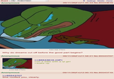 Board /r9k/ - ROBOT9001 Anonymous Settings Mobile Home 09/11/26(Fri)11:45:34 No.85543619 184 KB PNG Why do dreams cut off before the good part begins? Anonymous >>85543619 (OP) 09/11/26(Fri)11:58:21 No.85543707 >on a date with a qt girl >wake up 210 KB PNG Anonymous >>85543707 She roofied you, clearly. 09/11/26(Fri)12:00:15 No.85543719