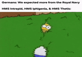 Germans: We expected more from the Royal Navy HMS Intrepid, HMS Iphigenia, & HMS Thetis: m 13