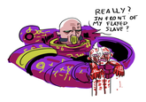 REALLY? IN FRONT OF MY FLAYED SLAVE? 240"