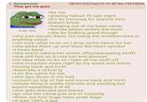 Anonymous They got me guys. 8 KB JPG >be me 08/01/23(Tue)13:16:49 No.74234296 >playing fallout 76 last night >it's an mmorpg for anyone who doesn't know >hanging out at my base camp >female player enters the room >she be looking good though >she just stands there, not using the workbenches or anything usual >not sure what to do so I drop some items for her >she picks them up and does the heart symbol >I heart back >she starts taking her armor off(unequipping stuff) >she still has on a cute hat and glasses >no idea what to do so I take all my stuff off >she crouches down right by my waist and starts moving back and forth >basically a virtual bj >I do the same for her >she lays down in my bed >crouch on top of her and move back and forth >whole thing is pretty intimate and exciting but wasn't expecting it at all >she gets dressed and leaves >go visit her camp just out of curiosity >there are four huge trans pride flags' >it was 100% a quy