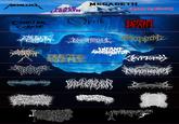 METALLIC MEGADETH BLACK SABBATH IRAN MAIDEN CANNIBAL Opeth S CORPSE CHELSEA INFAVE