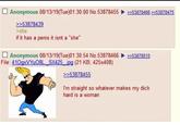 Anonymous 08/13/19(Tue)01:30:00 No.53878455 >>53878439 >she if it has a penis it isnt a "she" Anonymous 08/13/19(Tue)01:30:54 No.53878466 File: 410gxVYu08L SX425 jpg (21 KB, 425x408) >>53878455 >>53878466 >>53878475 >>53878515 I'm straight so whatever makes my d--- hard is a woman