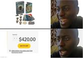 imgflip.com Quantity 1 $420.00 ADD TO CART FREE Delivery for orders over $195 (Exclusions Apply)