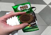 NestleⓇ MILO 雀巢美祿 ~力量饼干 3克力味 质期:12个月 一味质日期/批号:见包装背面