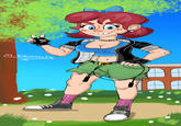 Presentando a la pariente lejana de la princesa Daisy, Rufina Saltos

The K is for Keep it  UP! 

and sKips