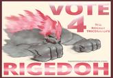 KAMENDACHI VOTE 4 THE ROCKET TRICERATOPS newmonsterelection.com RIGEDOH