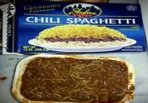 Cincinnati's Famous Skyline CHILI MONOHY DOMA OF CHILI SPAGHETTI 2-WAY SERVING SUGGESTION (Cheese not included) NET WT. 13 OZ. (368.5 g) PRE-COOKED KEEP FROZEN MICROWAVEABLE