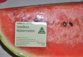coles Market Place Seedless Watermelon Product of Australia Coles Supermarkets Australia Pty Ltd. 800 Toorak Road, Hawthorn East VIC 3123 Free call 1800 061 562 www.coles.com.au PLU 5930 DA0209 1017704
