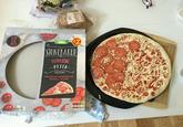 BAKERY 12 INCH ASDA £2 STONEBAKED PEPPERONI ... PIZZA... SOPED WITH SPICY PEPPERDINAND MELTING