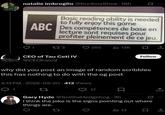 natalie imbroglio @KuribosShoe⚫16h 0 Basic reading ability is needed to fully enjoy this game ABC Des compétences de base en lecture sont requises pour profiter pleinement de ce jeu. 1 173 285 il 13K 口 CEO of Tau Ceti IV @CEOhalo2 Follow why did you post an image of random scribbles this has nothing to do with the og post 4:13 PM 2026-09-20-413 Views 1 27 17 ☐ ↑ Gary Hyde @SoltheHedgehog 3h I think the joke is the signs pointing out where things are. | 13