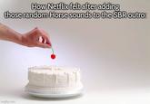 How Netflix felt after adding those random Horse sounds to the SBR outro: imgflip.com