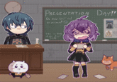 PRESENTATION DAY!! Do your best and no pressure! This is 50% of your final grade