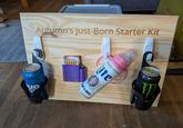 Autumn's Just-Born Starter Kit 13 UD ENTS STE Lite FINE IL LSNER ER Autumn ONLY We use Pacif as no deliver and col ESTA ITINE M RGY DRINI TAURINE ST