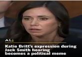 AL Katie Britt's expression during Jack Smith hearing becomes a political meme