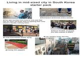 Living in mid-sized city in South Korea starter pack ▲ Biohazard landmines every autumn ▲ You see tourists from time to time and feel sad for them because they're wasting their time (there's literally nothing here) 010 임대문의 010 010- [임대] V 상가 www 상가임대 부동산 상가임대 523 350 임대 00 오상가임 상가 임대 565, 임대 01 CH 임대문의 About 70-80% of people you see outside is elders City centers looks like this ▲ Local businesses slowly dying ▲ Drying chili peppers 폴리텍 HAN'S DELI 4900 Newsmin.co.kr
