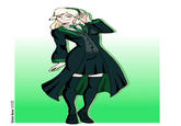 Say hello to the female version of one the characters from the Harry Potter world Draco Malfoy but in the female version he known as Draca Malfoy who will feature in my new story on wattpad that I will writing chapters soon after I do the other characters as well like the female Harry Potter aka Harriet Potter. Both girls will have a relationship with my character James Robby in the story since he's the main character in the story that I am writing about. Doing the full version of Draca took me hours to create since working on Hogwarts robes is a lot tricky to create and I messed up a couple of times. I really like how the character came out thanks to my imagination and brain storming i figured out how I wanted Draco to look like as a female character and the results are perfect. 