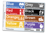 Australian Standard AS 3745 Planning for Emergencies in Facilities Blue Medical Emergency Red Fire / Emergency Orange Evacuation Yellow Internal Emergency firewize Grey Threatening Behaviour Black Serious Aggression Brown External Emergency Purple Bomb Threat EMERGENCY CONTACT NUMBER: M M 00047