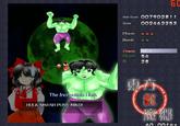 60 High Score 007902811 Score 002462253 Player Bomb Power MAX Graze 54 点 28 The Incredible Hulk HULK SMASH PUNY MIKO! 東方 me 紅 arlet FAYE RB 60.00 fps