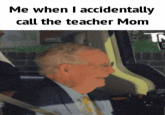 Me when I accidentally call the teacher Mom TM