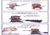 U BARDS IN MOST GAMES: ME PLAY VIOLIN! MY CHARA IN B63 ME PLAY DA GUITAR! MY CHARA IN PATHFINDER: WRATH BARDS IN MONSTER HUNTER: DIS IS MY DRUMSTICK AND THAT IS MY DRUM OR ONE OF THEM, AT LEAST. @AZULCRESCENT AZULCRESCENT @AZULCRESCENT