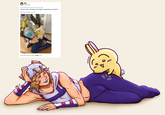ARI.T 腥味 @LiKin000 Translated from Chinese Show original ✪ Johnny's ass is sticking up so high it could prop up a Usachi. Rate this translation: opel 12:02 PM May 24, 2026 66.5K Views uwaaa~ ठ RVB RUB