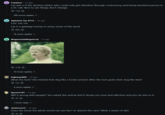 Cutalana - 1d ago Lav was a D tier destiny orbitor who could only get attention through controversy and being dumbest person in a VC call. Nice to see things don't change. 1.5K 202 more replies Agitated Tip_8713 - 1d ago Live, Lav, Lie Lav is a garbage human in every sense of the word 890 15 more replies Megaminds MegaCock • 1d ago 2.9K 51 more replies ✓ GIF ReactionGil.org hightops008 1d ago What the f---? She twisted that dog like a f----- pretzel. Who the f--- grabs their dog like that? 132 4 more replies Spectre 197. 1d ago W-- is wrong with people? You adopt the animal and it shows you love and affection and you do this to it. 47 1 more reply ubalanceret. 1d ago Does she know the whole world can see her? Or doesnt she care? What a waste of skin +45