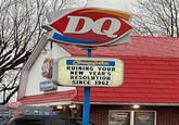 DQ DQ Orange Julius RUINING YOUR NEW YEAR'S RESOLUTION SINCE 1962 Orange Jullin