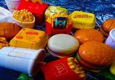 FOT KES USAGE B McDo Neal 11 Rmmmm W WITH CHESSY FOUNDER POORTER 3- HUM POUN QUA [w] A CHICKEN MCNUGGETS M