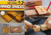 KRAFT Cheez 'n Crackers 38 HANDI SNACKS PASTEURIZED PROCESS CHEESE FOOD & CRACKERS Handi Snacks Handi Snacks