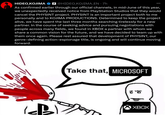 HIDEO KOJIMA @HIDEO_KOJIMA_EN • 7h As confirmed earlier through our official channels, in mid-June of this year, we unexpectedly received notice from PlayStation Studios that they would cancel the PHYSINT project. PHYSINT is an important project both to me personally and to KOJIMA PRODUCTIONS. Determined to keep the project alive, we have spent the last three months searching tirelessly for a new partner. In the course of seeking advice and pursuing negotiations with people across many fields, we found in XBOX a partner with whom we share a common vision for the future, and we have decided to team up with them once again. Please rest assured that development of PHYSINT, our genre-defining action-espionage title, is ongoing and will continue moving forward. Take that, MICROSOFT XBOX