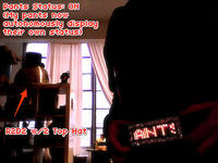 Pants StatUs: O (My pants now autonomously dieplay their own status) RED2 W2 Top Hat