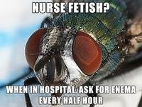 URSE FETISHA WHEN IN HOSPITAL ASK FOR ENEMA EVERY HALF HOUR