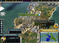 02168 ·12935 (+534) 田193 ◆ 1125/1640-3505/4235 (+610) 822(+66) 24 16 { Turn: 244 1948 AD I HELP I MENU 165 21「he FRENCH TOAST PHILADELPHIA Player 1: Supreme American Infantry, 70 The Supreme American City of French Toast Philadelphia Improvement: Railroad, Trade Route Terrain : Plains Output : Plains Build Actions CHOOSE PRODUCTION Movement 2/2