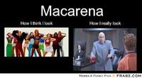 Macarena How I think I look How Ireally look