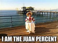 IAM THE JUAN PERCENT