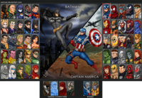 BATMAN CAPTAIN AMERICA HIDDEN CHARACTERS