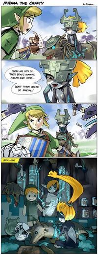 MIDNA THE CRAFTY か THERE ARE LOTS OF THESE BEASTS ROANMING DONT THINK YOU RE SO SPECIAL! BACK HOME