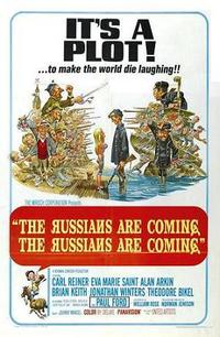 ITS A PLOT! ...to make the world die laughing!! THE AUSSIAMS ARE COMINA THE AUSSIAHS ARE.COMINA'. I CARL REINER EVA MARIE SAINT ALAN ARON PAUL FORD BRIAN KETH JONATHAN WINTERS THEODORE BIKEL WILLIAM OSE NOAMAN N
