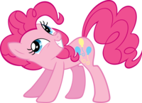 Pinkie Pie Fluttershy Pony pink mammal cartoon vertebrate flower fictional character horse like mammal pony clip art organ mythical creature flowering plant magenta