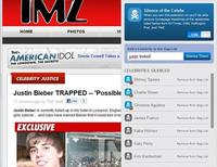 Silence of the Celebs When you turn this extension on you'll be able remove homepage headlines of the oelebrities listed below from NYTimes, CNN, Huffington Post, and TMZ HOME PHOTOS VI ON Add a Celebrity to the Gag List AMERICANIDOL Simon Cowell Takes a ustin bieber akes austin biebel Silence Them THE LOWDOWN, THE SECRETS! CELEBRITIES SILENCED CELEBRITY JUSTICE Britney Spears Remove from Gag List Justin Bieber TRAPPED 'Possible Charlie Sheen 17 minutes ago by TMZ Staff iLike 13 Justin Bieber is currently holed up in his hotel in Liverpool, Englan Remove from Gag List Christina Aguilera Remove from Gag Litst girls outside... and cops have warned Bieber that it could turn in to James Franco Remove from Gag List EXCLUSIVE Katie Holmes Remove from Gag List Katy Perry Remove from Gag List Kim Kardashian Remove from Gag List