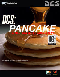 PC DVD-ROM DCS PANCAKE 16 A BREAKFAST S www.pegi.info WITH REALISTIC BUTTER ABSORPTION