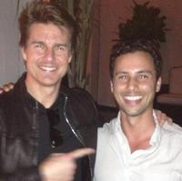 Evan Ferrante and Tom Cruise