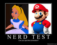 0 NERD TEST Can you spot the connection? fakeposters.comm