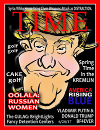 Syria: White House Using Chem Weapons Attack as DISTRACTION. golf golf Spring CAKE golf Time in the KREMLIN AMERICA RISING BLUE VLADIMIR PUTIN 8& The GULAG: BrightLights DONALD TRUMP OOLALA: RUSSIAN WOMEN Fancy Detention Centers 6/28/17 BF4EVER