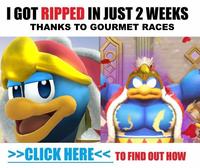 I GOT RIPPED IN JUST 2 WEEKS THANKS TO GOURMET RACES >>CLICK HERE<< TO FIND OUT HOw