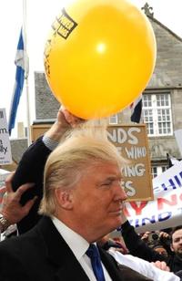 Donald Trump Scotland United States balloon