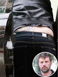 Ben Affleck Car tattoo