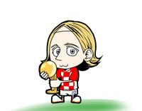 He kinda looks like someone straight out of Pop Team Epic.