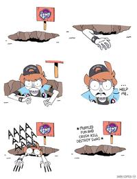LİTTLE ON COOLE o CooL HELP LİTTLE ON MUFFLED FUN AND CRUSH KILL DESTROY SwAG* LİTTLE PON SHEN COMIX
